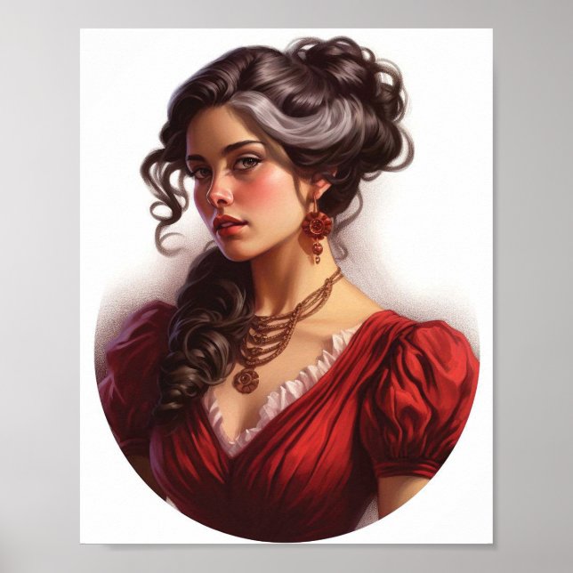 Scarlet Dragna from Caraval Poster (Front)