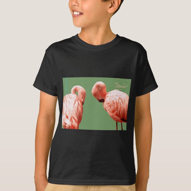 Scarlet Flamingo T-Shirt (Front)