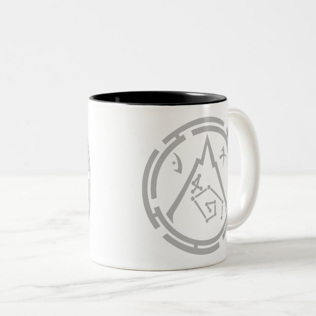 Scarlet Guard [Gray Emblem] Mug (Front Right)