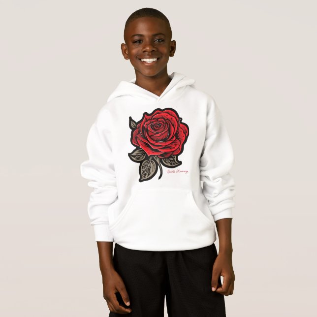  Scarlet Harmony  Hoodie (Front Full)