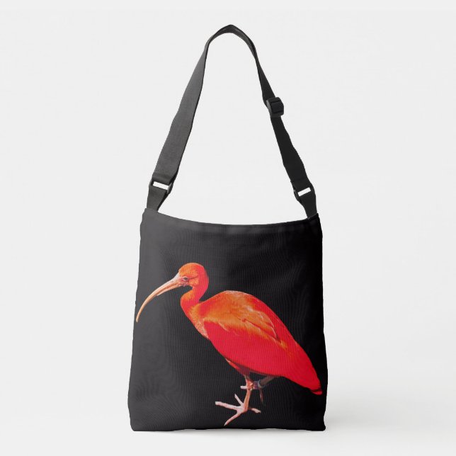 Scarlet Ibis Crossbody Bag (Front)
