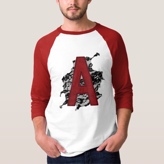 Scarlet Letter A T-Shirt (Front)