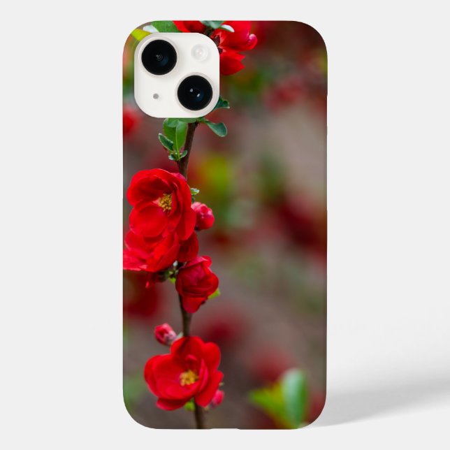 Scarlet Line iPhone Case (Back)
