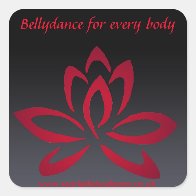 Scarlet Lotus stickers (Front)