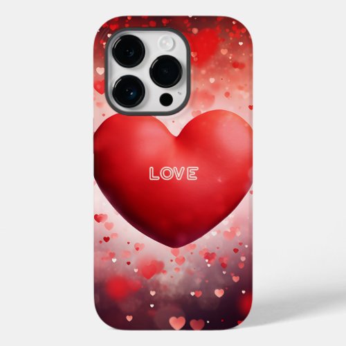 Scarlet Love Emblem Case_Mate iPhone 14 Pro Case