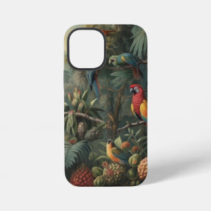 Scarlet Macaw Abundance and Pineapple Grove Luxe  iPhone 12 Mini Case