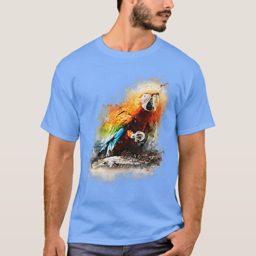 Scarlet Macaw Ara macao T_Shirt