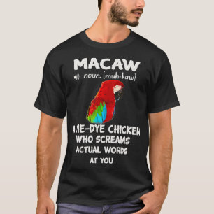 Scarlet Macaw  Funny Definition Macaw T-Shirt