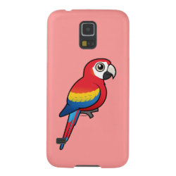 Birdorable Scarlet Macaw Case-Mate Barely There Samsung Galaxy S5 Case