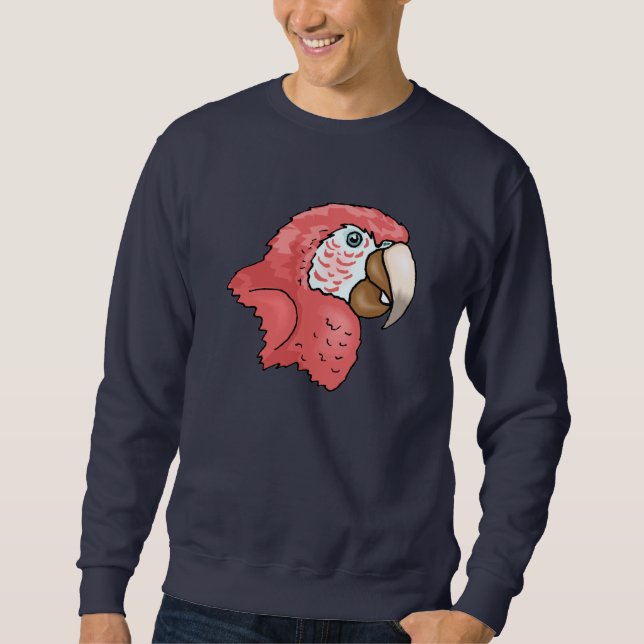 Scarlet Macaw Sweatshirt (Front)
