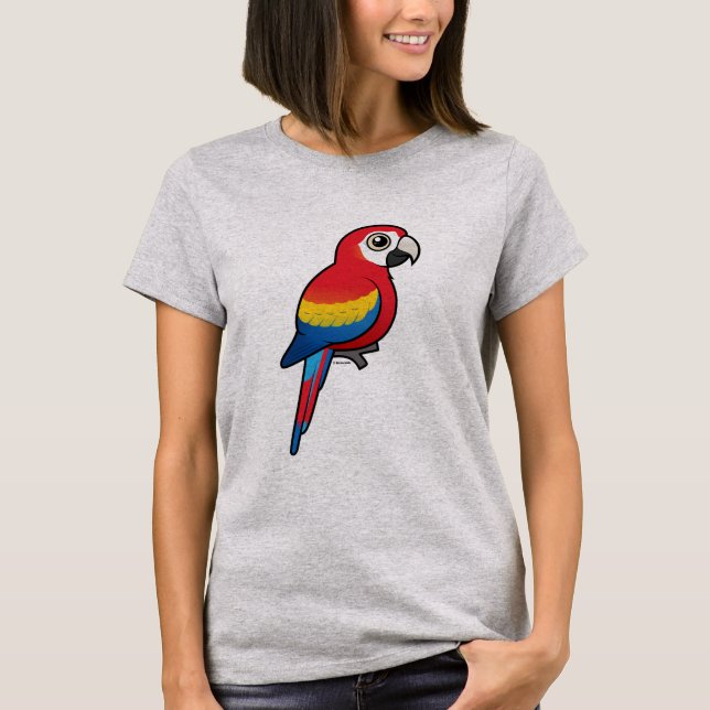 Scarlet Macaw T-Shirt (Front)