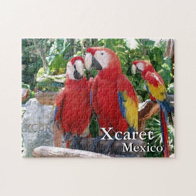 Scarlet Macaws Jigsaw Puzzle (Horizontal)