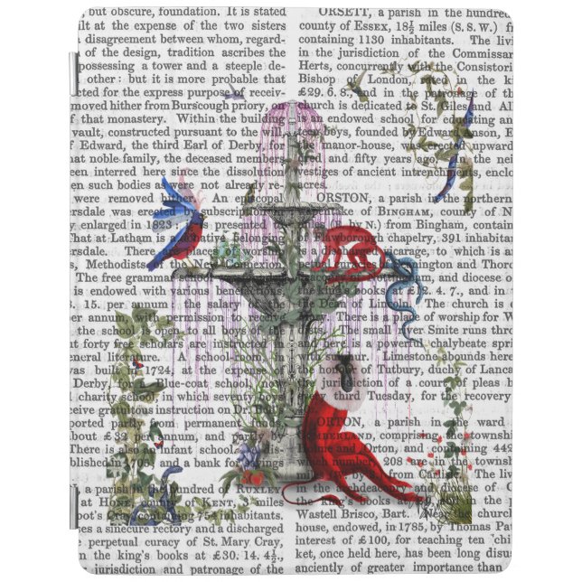 Scarlet Monkey 2 iPad Air Cover (Front)