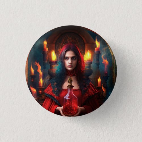 Scarlet Mystic Button 2 14 Inch