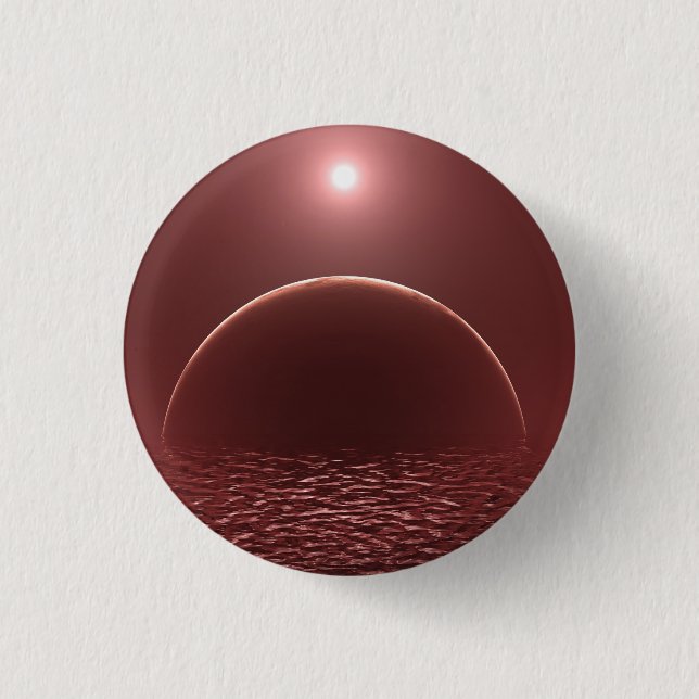Scarlet Ocean Moon Button (Front)