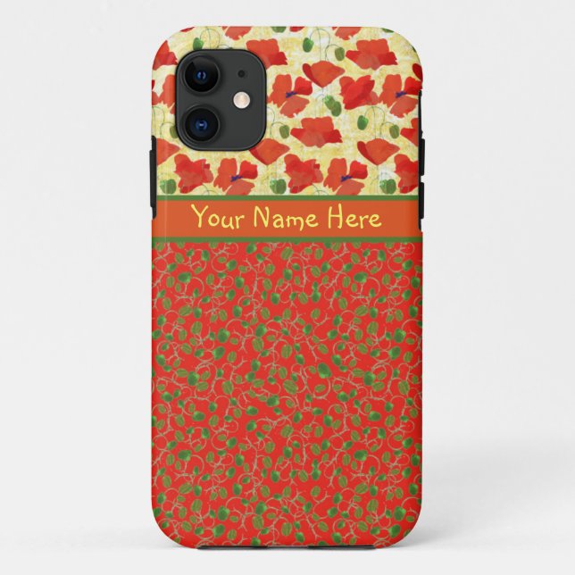 Scarlet Poppies, Buds: iPhone 5/5s Xtreme Case (Back)