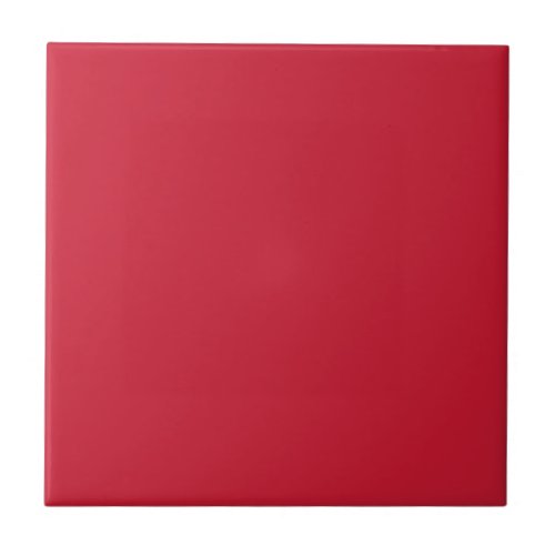 Scarlet Red Solid Color Tile