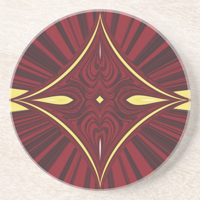 Scarlet Rope Drink Coaster (Front)
