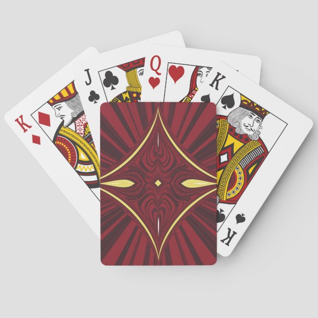 Scarlet Rope Poker Cards (Back)