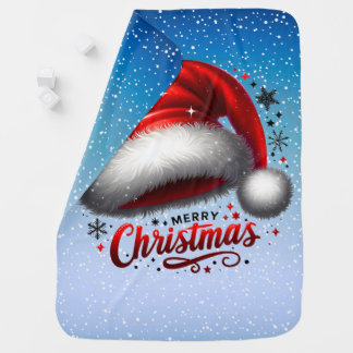 Scarlet Santa Hat Glow Baby Blanket