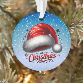 Scarlet Santa Hat Glow Ornament
