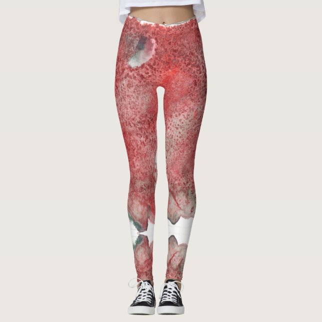 Scarlet Sediment Leggings (Front)
