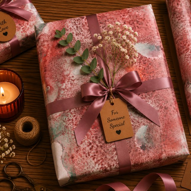 Scarlet Sediment Wrapping Paper Sheets (Creator Uploaded)