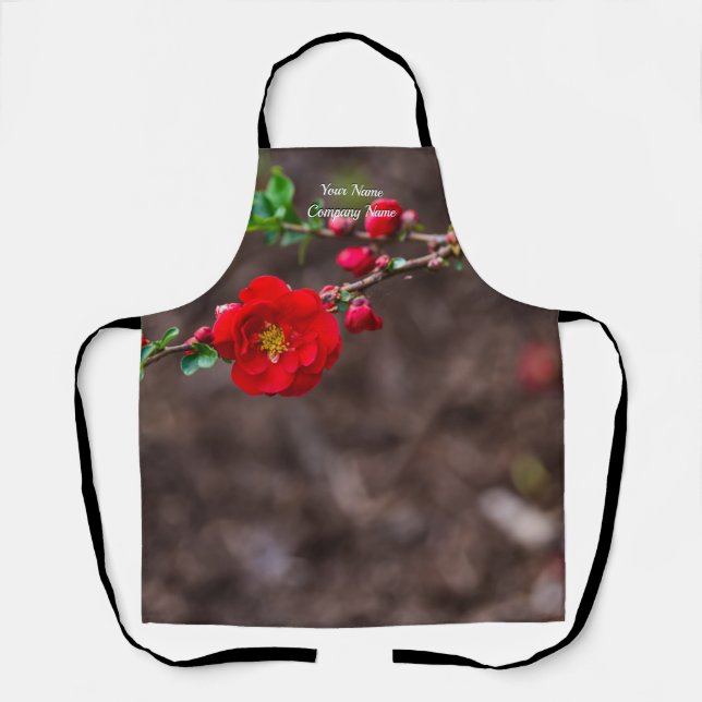 Scarlet Top Apron (Front)
