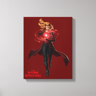 Scarlet Witch Chaos Magic Canvas Print