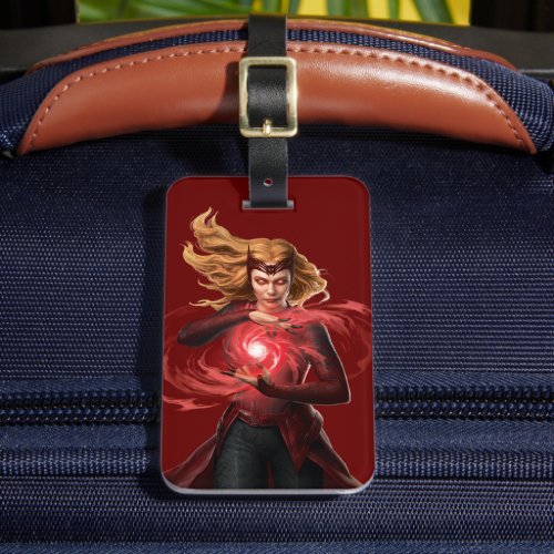 Scarlet Witch Chaos Magic Luggage Tag