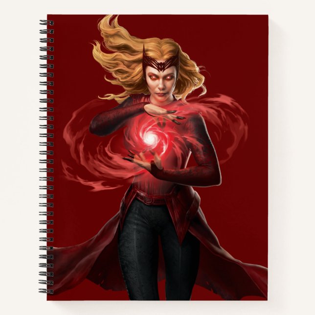 Scarlet Witch Chaos Magic Notebook (Front)