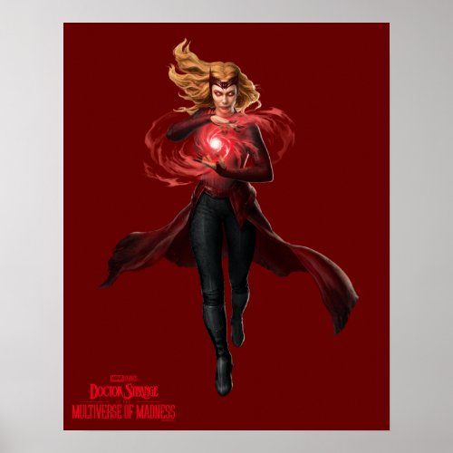 Scarlet Witch Chaos Magic Poster