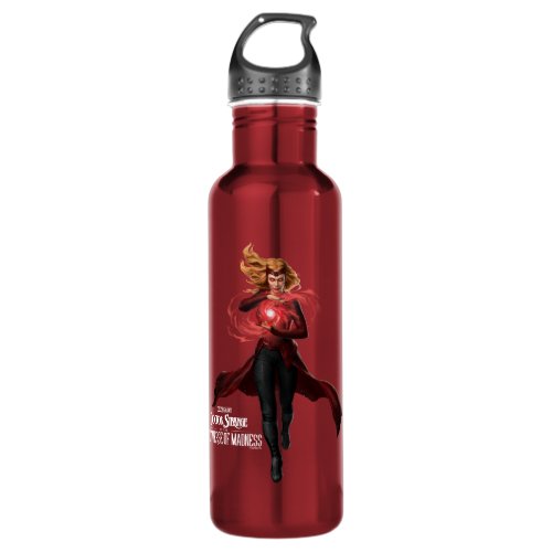 Scarlet Witch Chaos Magic Stainless Steel Water Bottle