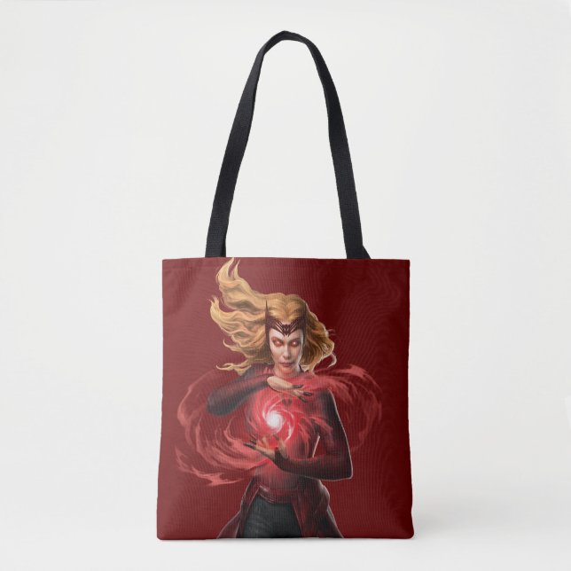 Scarlet Witch Chaos Magic Tote Bag (Front)