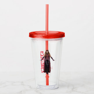 Scarlet Witch Character Art Acrylic Tumbler