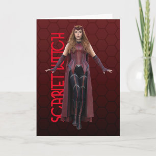 Scarlet Witch Character Art Card