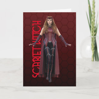 Scarlet Witch Character Art Card
