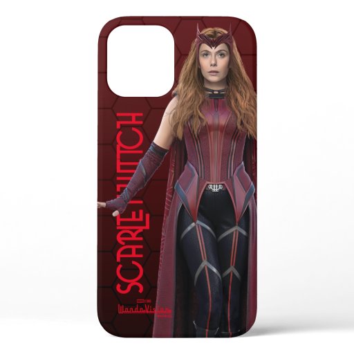 Scarlet Witch Character Art iPhone 12 Case