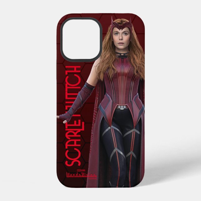 Scarlet Witch Character Art Iphone Case (Back)