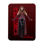 Scarlet Witch Character Art Magnet