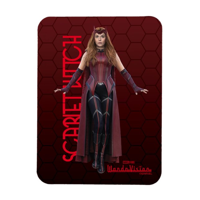 Scarlet Witch Character Art Magnet (Vertical)