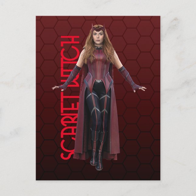 Scarlet Witch Character Art Postcard (Front)