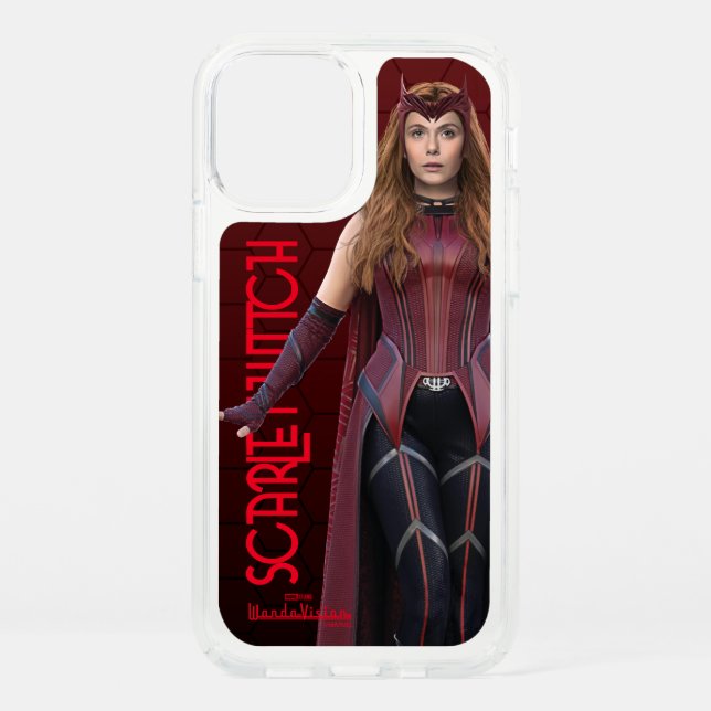 Scarlet Witch Character Art Speck iPhone 12 Case (Front)