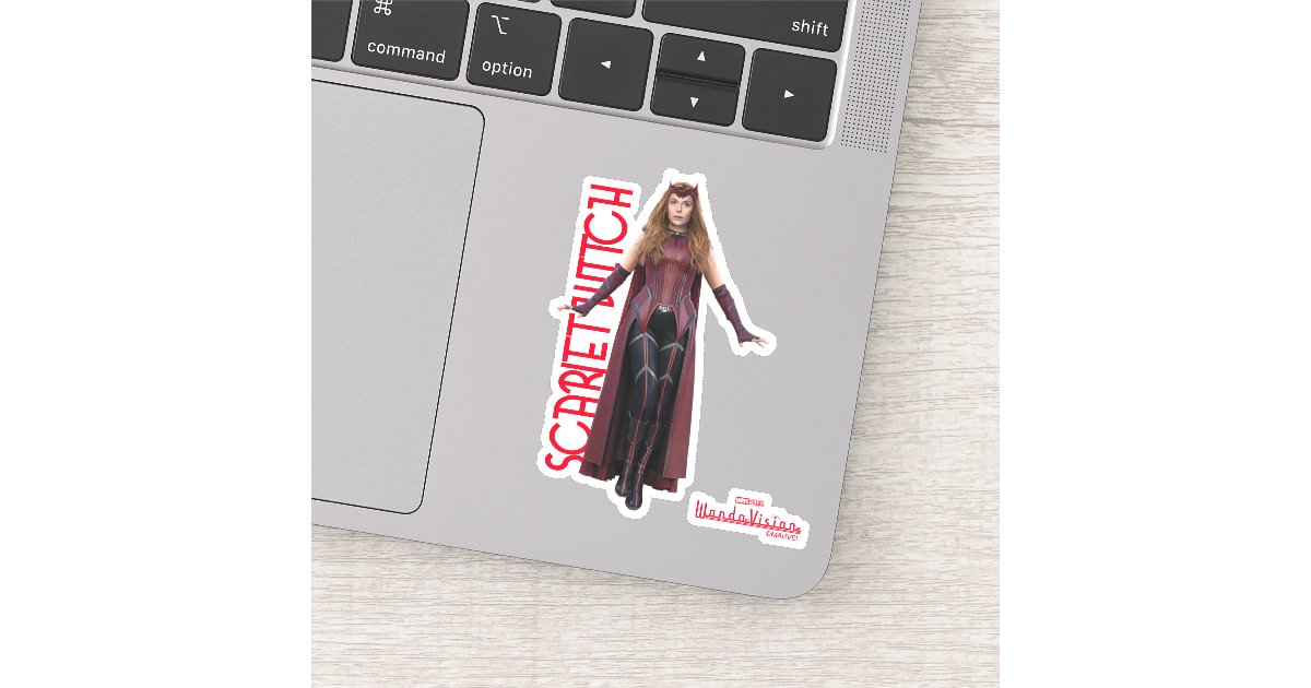 Scarlet Witch Character Art Sticker | Zazzle