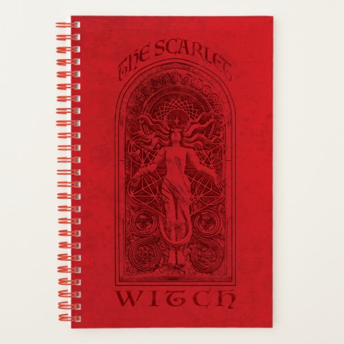Scarlet Witch Darkhold Illustration Notebook
