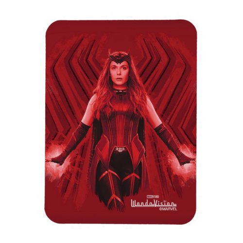 Scarlet Witch Graphic Magnet
