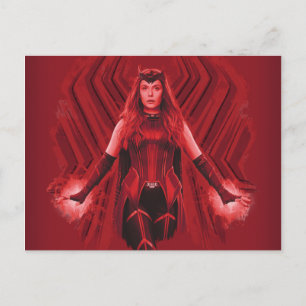 Scarlet Witch Graphic Postcard