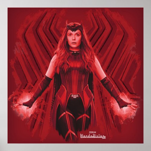 Scarlet Witch Graphic Poster