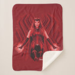 Scarlet Witch Graphic Sherpa Blanket