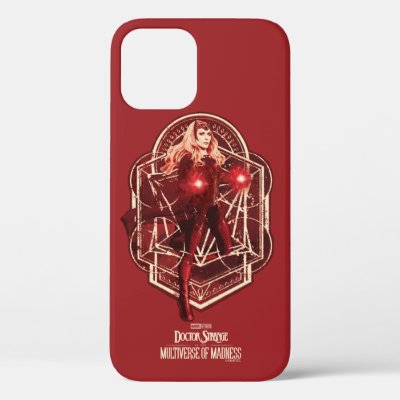 Scarlet Witch Mystic Art Nouveau Graphic iPhone 12 Case